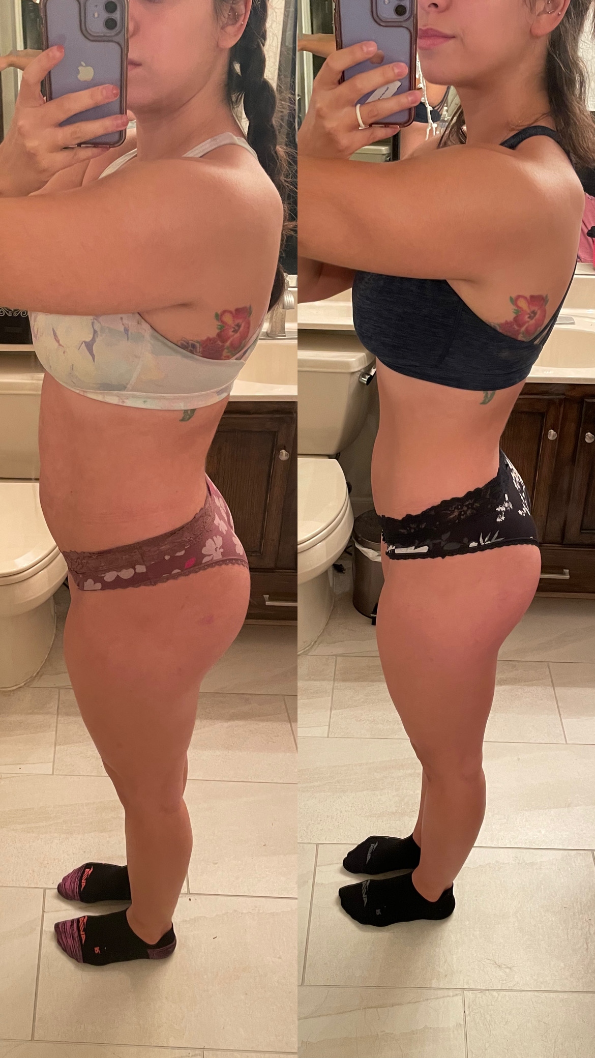 Client transformation — 25.9% to 16.8% body fat